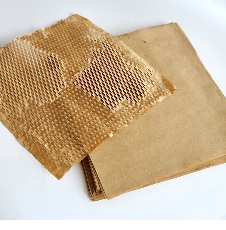 Flower Wrap Kraft - กระดาษรังผึ้งคราฟท์ – วัสดุห่อหุ้มแบบย่อยสลายได้เป็นมิตรกับสิ่งแวดล้อมสำหรับดอกไม้ ของขวัญ และบรรจุภัณฑ์ของขวัญ 30x25