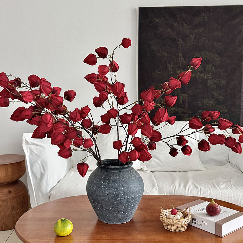 กิ่งดอกไม้ประดิษฐ์ 1 เมตร สำหร - Florist Supply Vases บทวิจารณ์และราคา