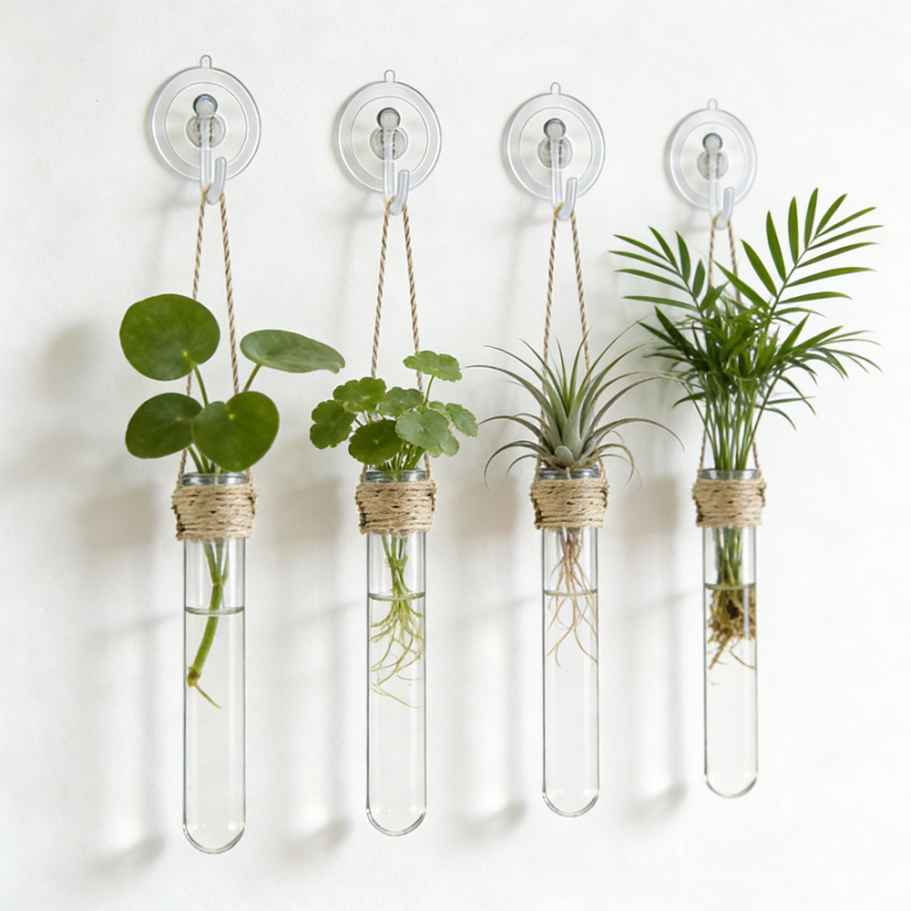 แจกันดอกไม้แบบไฮโดรโปนิกส์ติดผ - Florist Supply Vases บทวิจารณ์และราคา