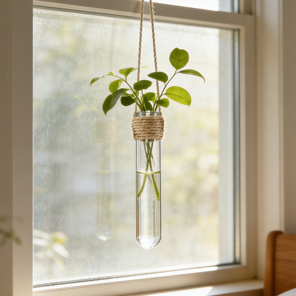 แจกันดอกไม้แบบไฮโดรโปนิกส์ติดผ - Florist Supply Vases บทวิจารณ์และราคา