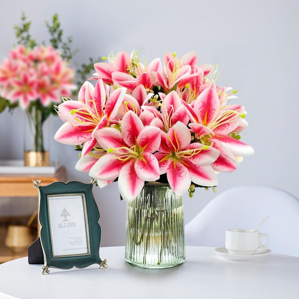 5/10 ชิ้น ดอกกล้วยไม้ประดิษฐ์  - Florist Supply Vases บทวิจารณ์และราคา