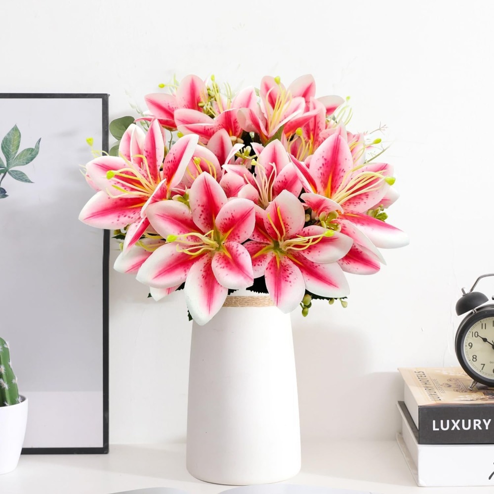 5/10 ชิ้น ดอกกล้วยไม้ประดิษฐ์  - Florist Supply Vases บทวิจารณ์และราคา
