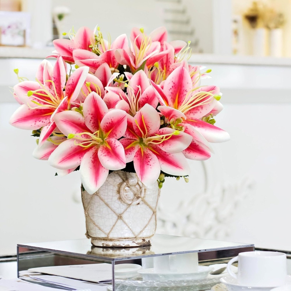 5/10 ชิ้น ดอกกล้วยไม้ประดิษฐ์  - Florist Supply Vases บทวิจารณ์และราคา