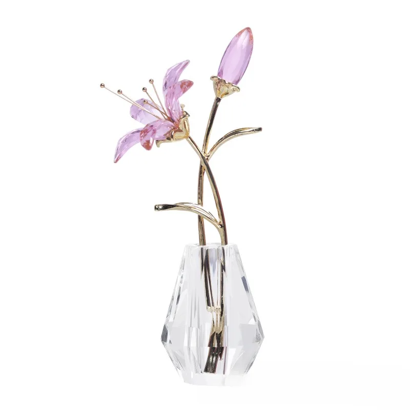 ดอกลิลลี่คริสตัลไทเกอร์พร้อมแจ - Florist Supply Vases บทวิจารณ์และราคา