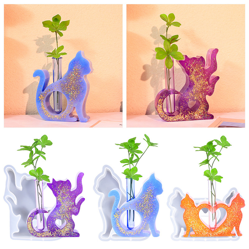 แจกันซิลิโคนรูปแมวแม่พิมพ์เรซิ - Florist Supply Vases บทวิจารณ์และราคา