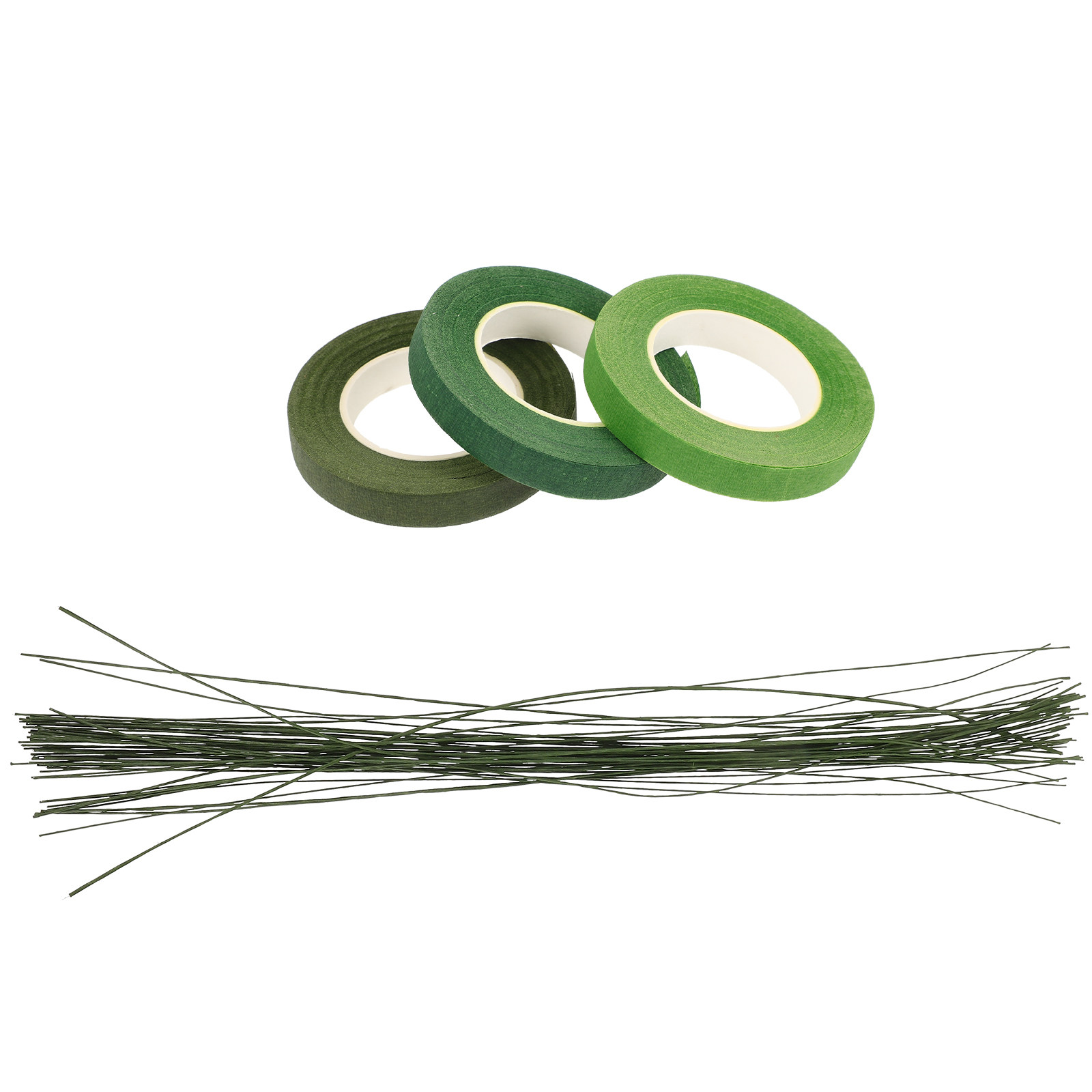 ชุดเทปและลวดสำหรับจัดดอกไม้ 1  - Wire Stem Florist บทวิจารณ์และราคา